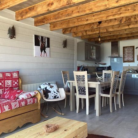 Chalet Cosy Renove Avec Vue Sur Le Lac Les Angles  Exteriör bild
